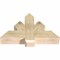Ekena Millwork Redmond Rough Sawn Timber Gable Bracket, Douglas Fir, 36"W x 23"H x 6"D x 6"F, 15/12 Pitch GBW036X23X0606RED00RDF - alternate 4